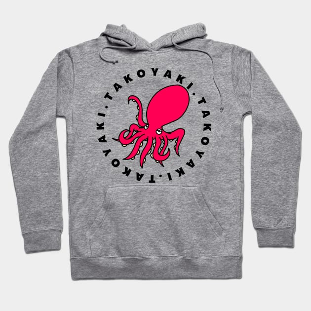 Takoyaki Octopus Tako Hoodie by Radi-SH